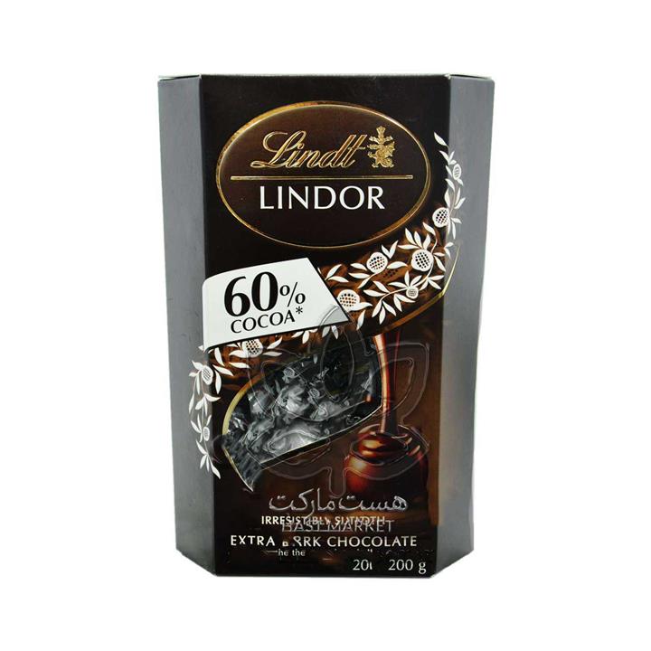 شکلات تلخ ۶۰ درصد ۲۰۰ گرم لیندور لینت – lindt